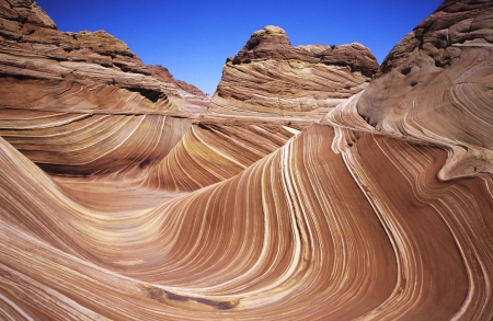 THE WAVE - rock, sandstone, canyon, wave