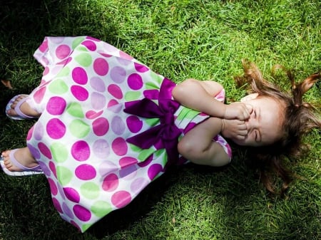 Laughter - child, girl, laughing, kids