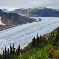salmon glacier in british columbia canada