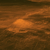 vulcano on Venus