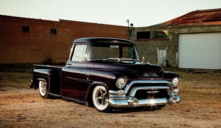 1955-Gmc - classic, gm, whitewalls, truck