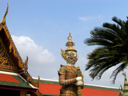 The Giant - giant, Royal Grand Palace, sky, Thailand