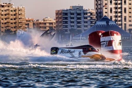 F1 Power Boat - F1, ride, thrill, boat