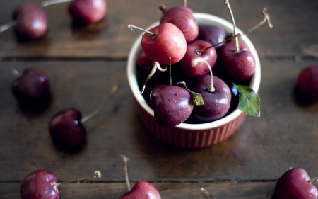 Cherries - berries, cherries, cherry, tables, berry, table