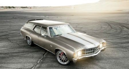 1971-Chevelle-Malibu-Wagon - Bowtie, GM, Wagon, Classic