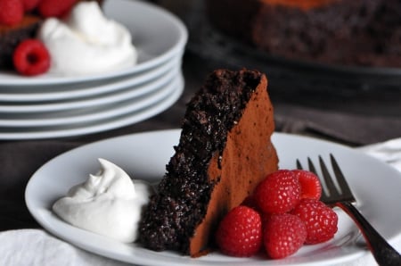 Chocolate Cake - Sweet, berry, Cake, Raspberries, berries, Cakes, Chocolate Cakes, Chocolate Cake, Raspberry