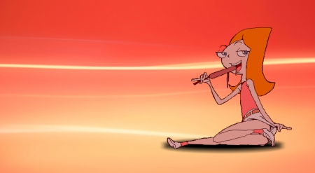 Sexy Candace Wallpaper - cartoons, disney, tv series, phineas and ferb, candace flynn, cute