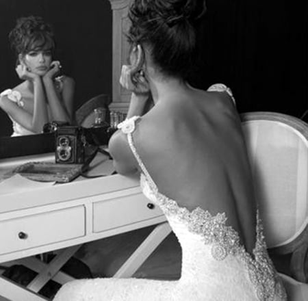 before the wedding - white, wedding, people, photography, bride, black