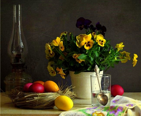 Easter still life