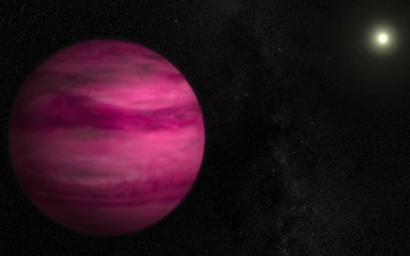 Pink Exoplanet Discovery