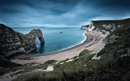 Coast - nature, sky, seas, beach, sea, coast