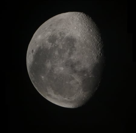 Moonpanorama - moon, space, universe, nature