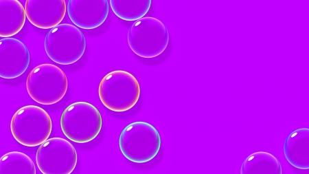 Bubbles - Fun, Purple, Ball, Bubbles