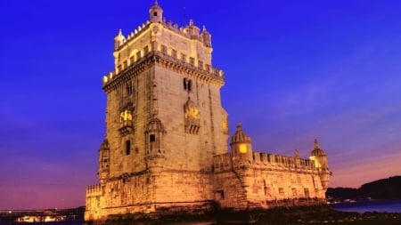 Belem Tower in Lisbon - Portugal, Tower, Old, Belem Tower, Lisbon, Towers, Sky, Belem Tower in Lisbon