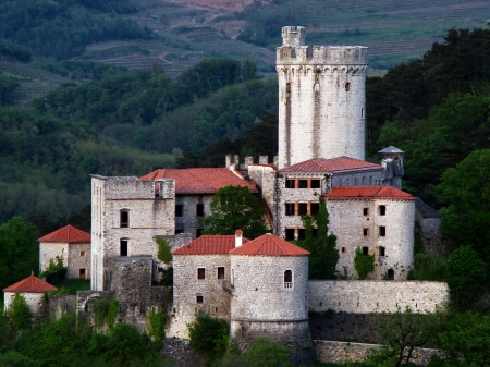 Nova Gorica Castle (Slovenia) - slovenia, nova gorica, cities, castle, nova gorica castle, castles