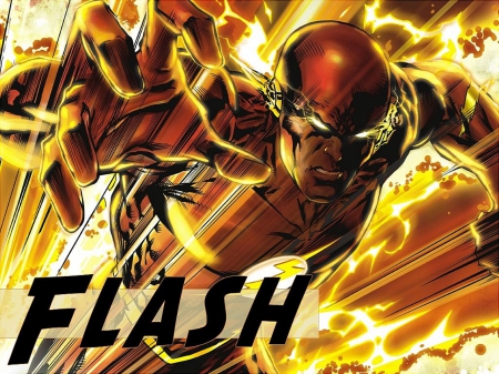 The Flash - comic, the flash, tv, art