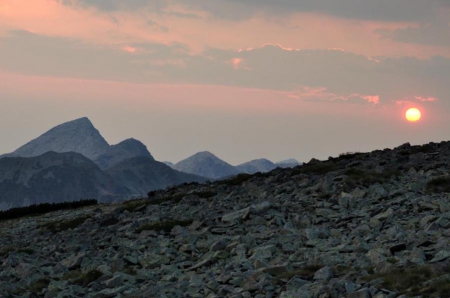 End of the Day - clouds, photography, photo, Bulgaria, mountain, sunset, nature, sun, sky, rocks