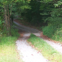 country gravel dirt road