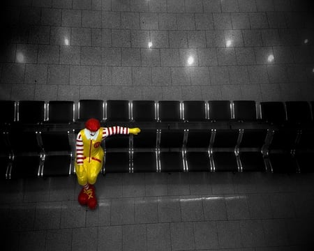 MacDonald's SEAT - macdonalds, lights, sit, alone, seats