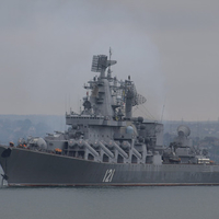 military  cruiser moscov