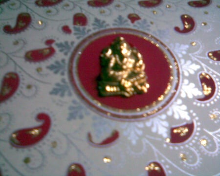 Lord Ganesh in invitation - lord ganesh, lord