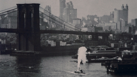 Brooklyn Bridge - 1911 - water front, new york city, architecture, manhattan, brooklyn bridge, bridges