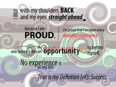 Inspirational Definition of Success - britty5096, life, optimism, inspirational, quotes, success