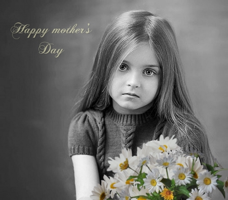 For all moms on DN - girl, image, expressiongirl, color, wallpaper, flowers, new