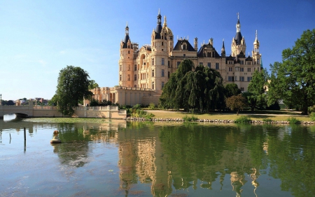 Schwerin Palace - fun, cool, schwerin palace, acchitecture, medieval