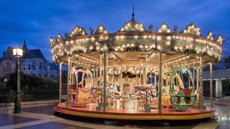 Merry Go Round - photography, abstract, other, entertainment