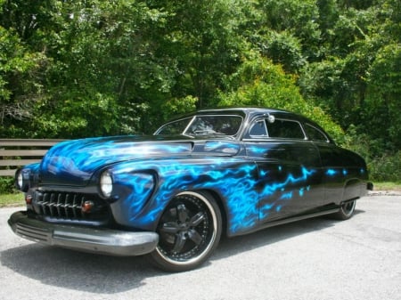 Mercury Coupe 1949 - ride, speed, car, thrill