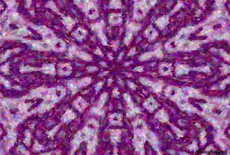 PURPLE DOTS - creation, purple, art, abstract