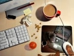 PUPPIES ON MOUSE PAD