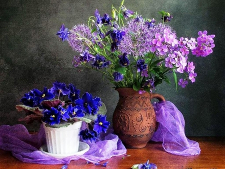 lovely still life - flowers, lovely, potflowers, still life