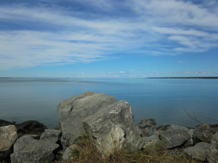 Sylvan Beach - lakes, water, sky, summer