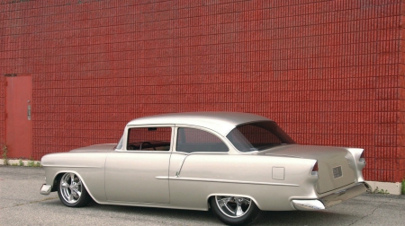 1955-Chevy - bowtie, classic, gm, 1955