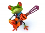 ♥Funny 3D Frog♥