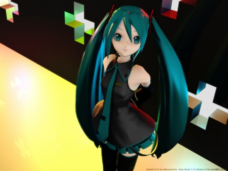 miku - epic, cool, hot, miku, sweet, awsome, cute