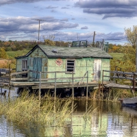 Picturesque home along a bayou in south Louisiana