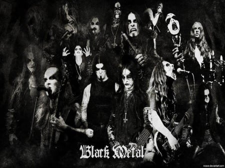 Black Metal - metal, black metal, black, death metal