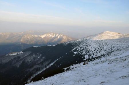 Snowy Mountain - sky, winter, photo, photography, nature, mountain, bulgaria, snow