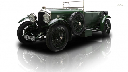 bentley - vehicle, bentley, car, vintage, supercar, wallpaper, old