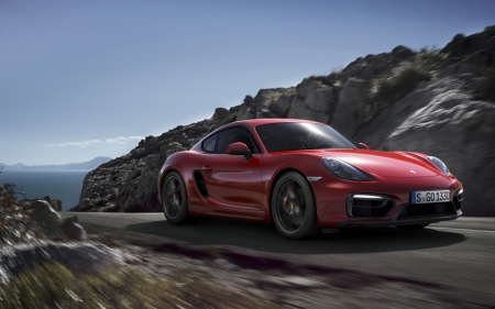 2014 Porsche Boxster - Red, Porsche, Cars, 2014, Boxster