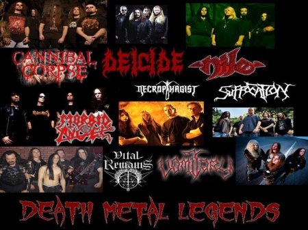 Death Metal Legends - metal, death, death metal legends, death metal