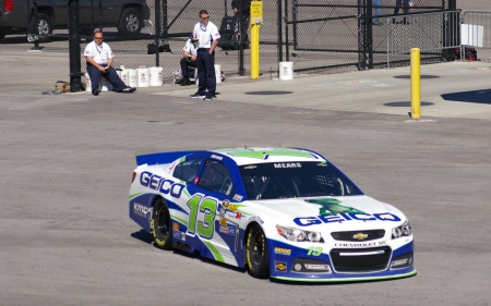 #13 Casey Mears - wide screen, casey mears, mears, driver, photography, auto, racing, 13, las vegas motor speedway, nascar, photo