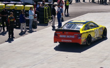 #20 Matt Kenseth - wide screen, 20, brian vickers, kenseth, auto, photo, driver, vickers, las vegas motor speedway, nascar, matt kenseth, racing, photography, clint boyer, boyer