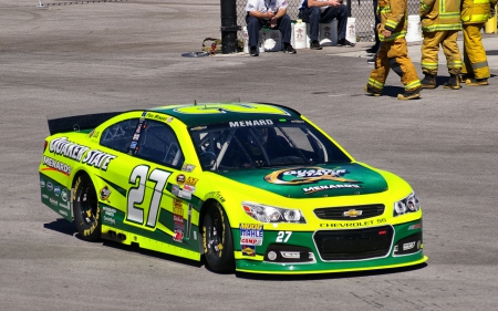 #27 Paul Menard 1 - wide screen, driver, photography, auto, racing, paul menard, las vegas motor speedway, nascar, menard, photo, 27