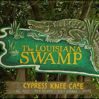 Sign at an Eatery in south Louisiana