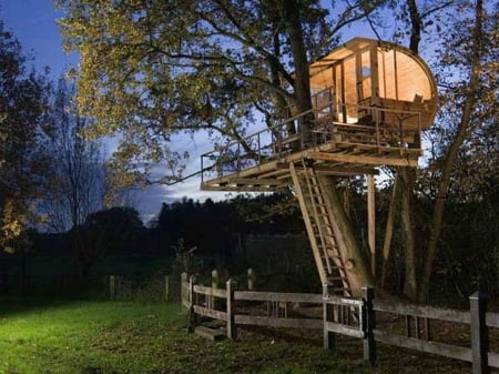 An open air treehouse,jjust a place to get some fresh air - fresh air, camping, reading room, treehouse