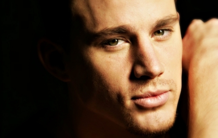 Channing Tatum - face, black, actor, channing tatum, man